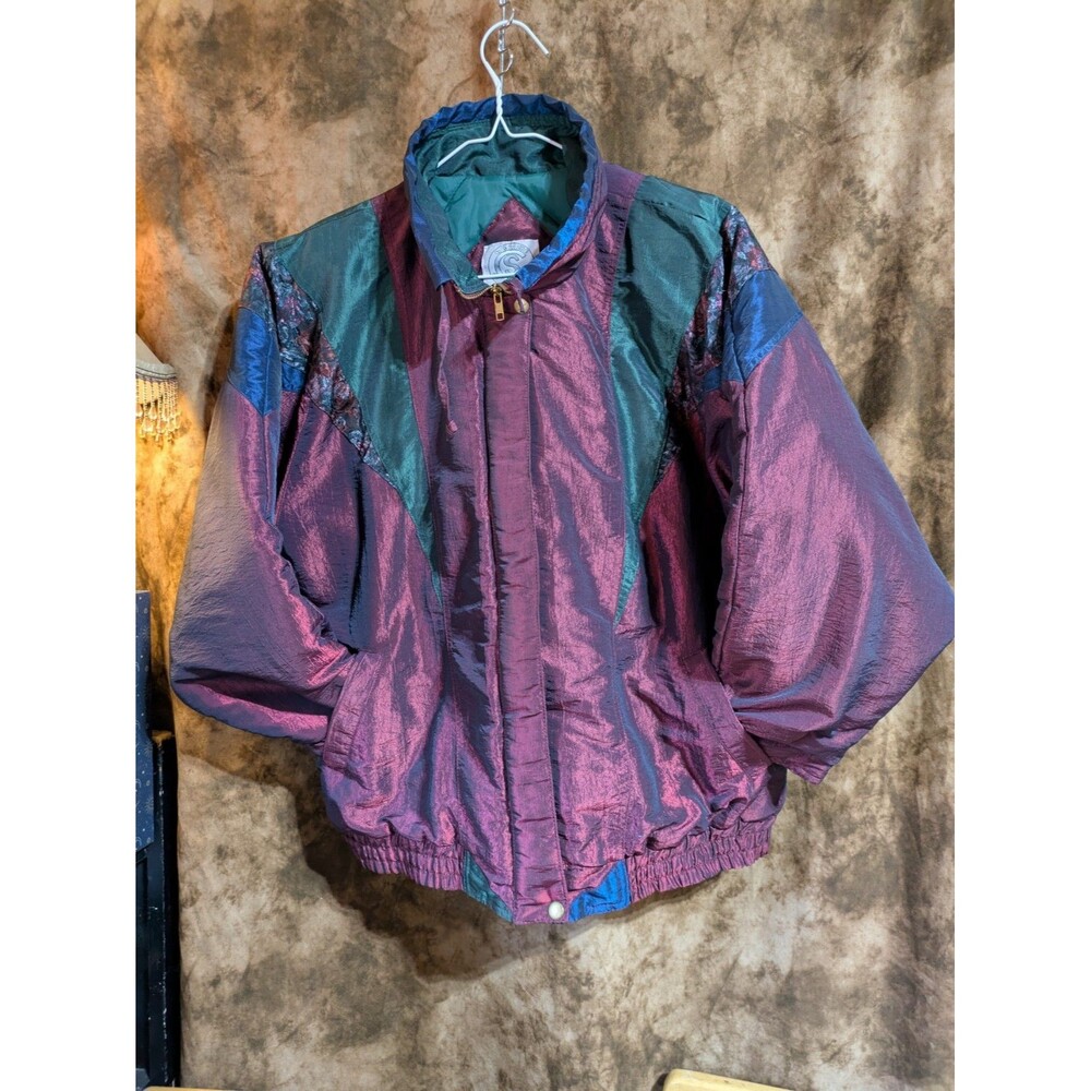 Be In The Current Scene size large Puffer Jacket Coat Vintage